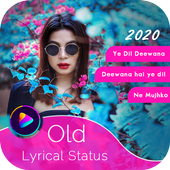 My Photo Old Song Lyrical Video Status Maker icon