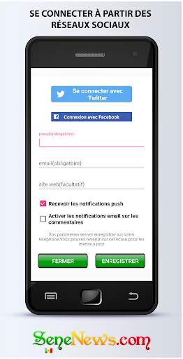 SeneNews : News in Senegal screenshot 7