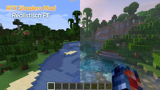 RTX Shaders Mod Realistisch PE screenshot 3