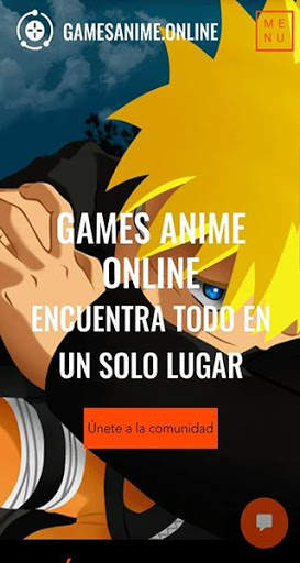 Games Anime Online screenshot 1