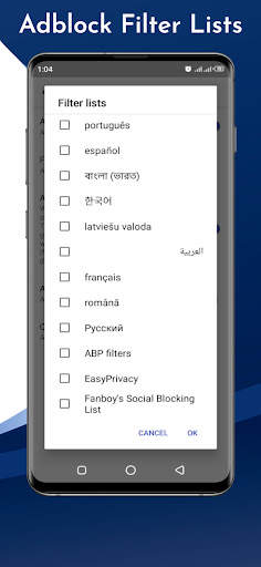 Adblock Fast Browser screenshot 6