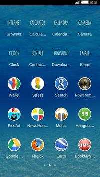 MY SUMMER C LAUNCHER THEME screenshot 4