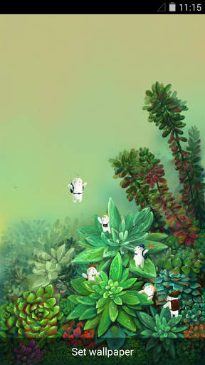Tiny Adventurer Live Wallpaper screenshot 1