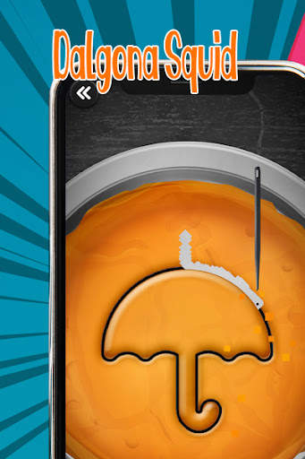 Dalgona Squid Candy Challenge screenshot 4