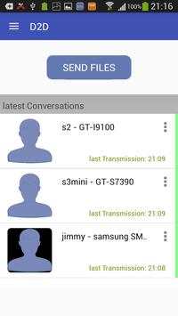 D2D - Transfer files over WIFI screenshot 6