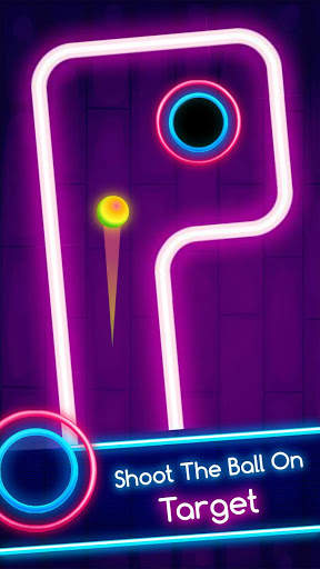 Golf Rush Ball Game: Drag and Shoot Jumping Balls स्क्रीनशॉट 1