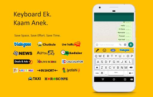 RamuKaka SuperApp - Keyboard Cab News Jokes Deals… screenshot 10