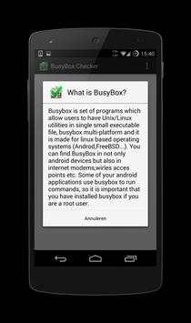 Busybox Checker screenshot 1