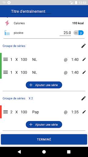MySwimPro: Séances de Natation screenshot 6
