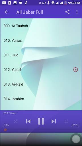 Ali Jaber Full Offline Quran Mp3 screenshot 5