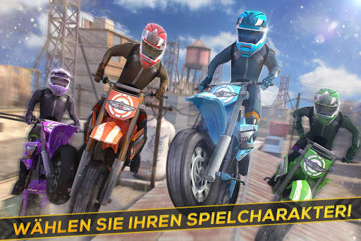 Real Motorrad Offroad Rennen screenshot 3