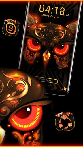 Angry Owl Launcher Theme screenshot 4