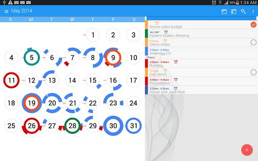 CloudCal Calendar Agenda Planner Organizer To Do 8 تصوير الشاشة