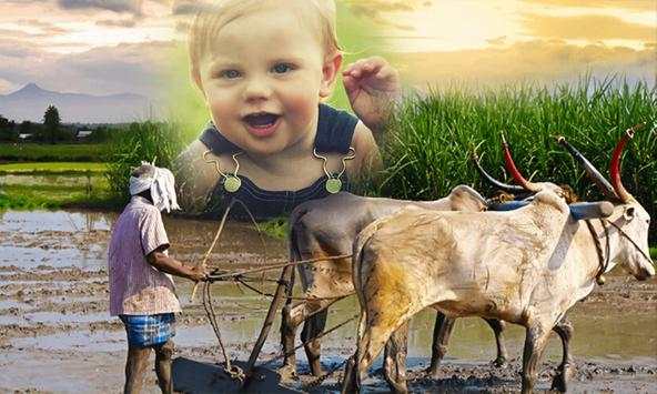 Village agriculture photo frame application screenshot 5