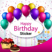 Birthday WAStickers Pack icon
