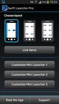 Swift Launcher Trial screenshot 1