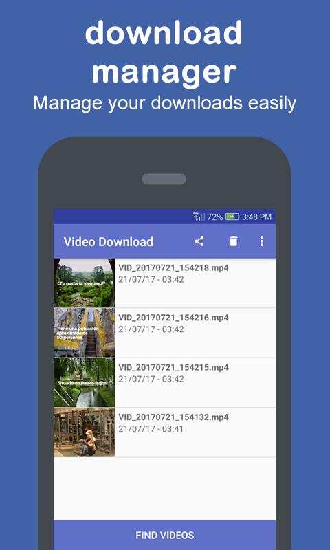 Video Download for Facebook 1 تصوير الشاشة