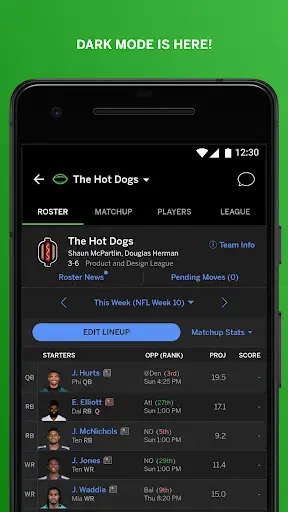 ESPN Fantasy Sports screenshot 3