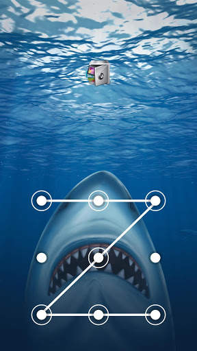 AppLock Live Theme Shark – Paid Theme screenshot 1