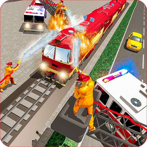 Train Fire Rescue Simulator 2019 icon
