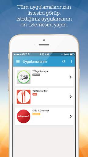 MobiRoller App Maker - Kodsuz mobil uygulama yap! screenshot 2