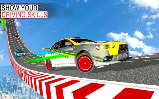 GT Car Racing Stunts-Crazy Impossible Tracks screenshot 2