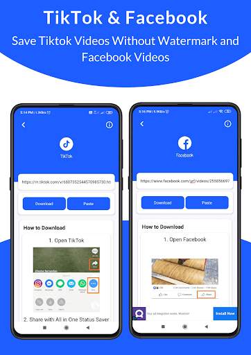 All In One Status Saver |video mojinsta downloader screenshot 5