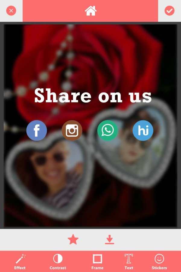 Love Locket Photo Frame screenshot 6