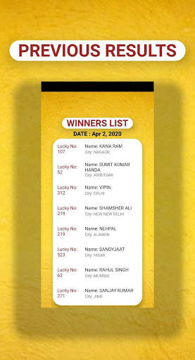 Lucky Draw App screenshot 3