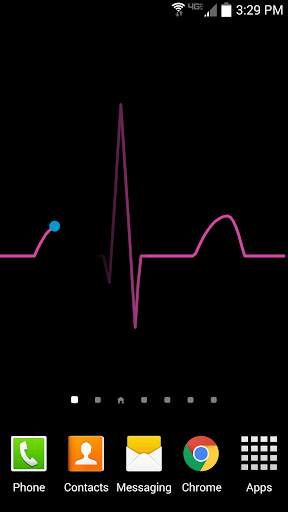 ECG Live Wallpaper screenshot 4