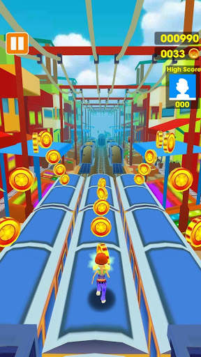 Subway Train Surf - Endless Surf Run Fun screenshot 5