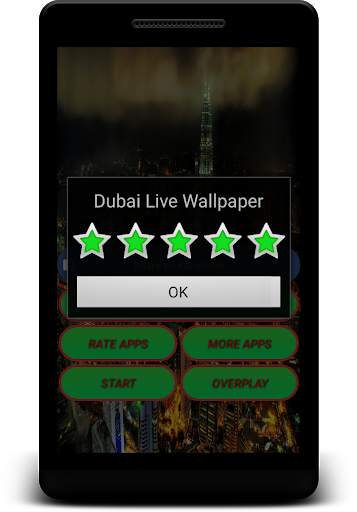 Dubai Live Wallpaper - Screen Lock, Sensor, Auto screenshot 3
