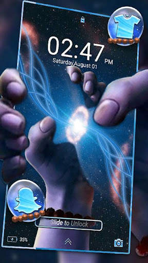 Cosmic Damaru Launcher Theme screenshot 3