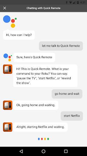 Quick Remote for Google Home/A screenshot 1