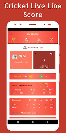Cricket Live Line : Live Score screenshot 3