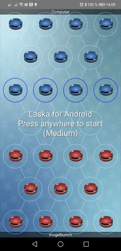 Laska Strategy Game screenshot 2