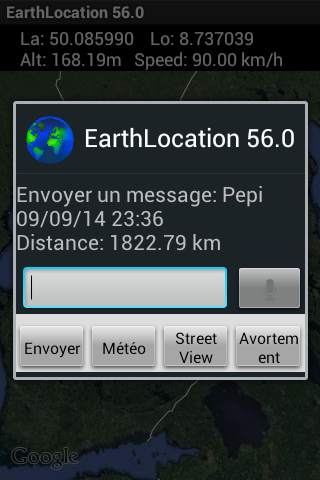 Suivi GPS EarthLocation screenshot 6