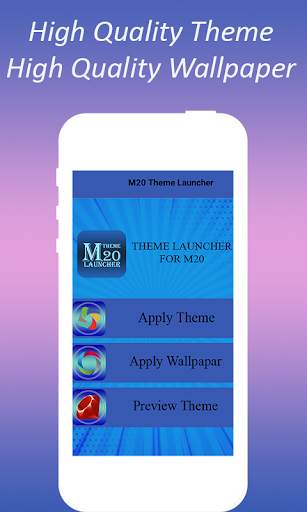 M20 Theme Launcher and Wallpaper screenshot 4