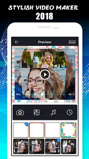 Stylish Video Maker 2018 screenshot 1