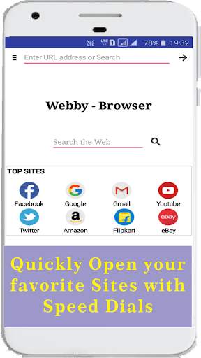 Webby Browser - Secure & Fast screenshot 2