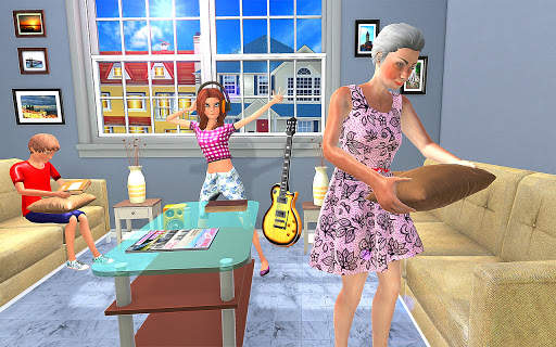 Super Granny 👵Grandma Life Simulator Family Games screenshot 2