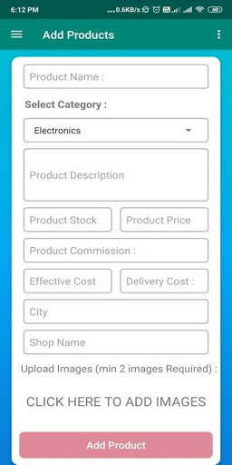 PE1 Seller-App screenshot 1