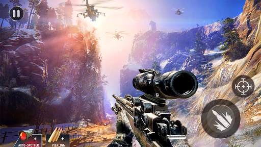 Modern Air Strike - FPS Sniper Gun Shooting Games screenshot 4
