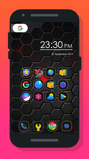 Mee Dark - Icon Pack screenshot 2