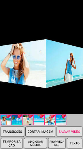 Criar vídeo com fotos e música screenshot 2