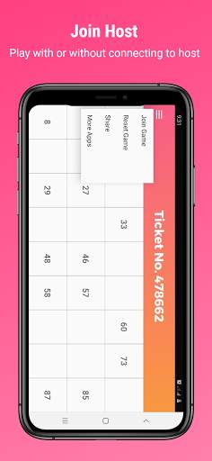 Bingo/Tambola/Lotto Number Caller Houseparty game screenshot 3