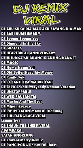 DJ REMIX AKU SUKA DIA MAK AKU SAYANG DIA MAK screenshot 1