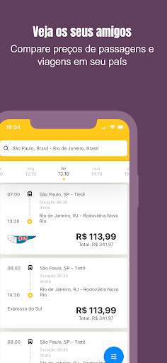 CheckMyBus: Busca e compara passagens de ônibus screenshot 2