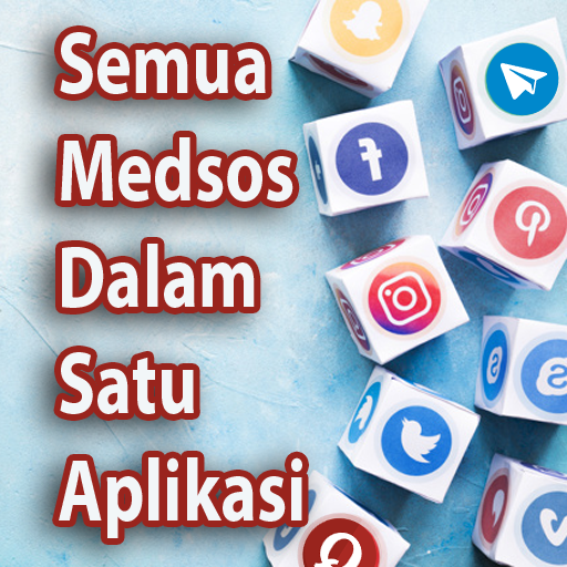 ikon Semua Medsos Dalam Satu Aplikasi