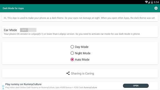 Dark Mode for Apps Night Mode screenshot 4